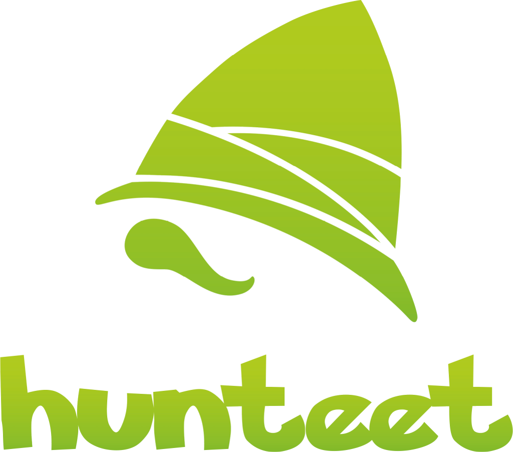 Logo de Hunteet aplicación app para ganar premios haciendo fotos