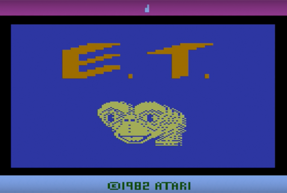 ET de Atari fue uno de los mayores fracasos en la historia del videojuego