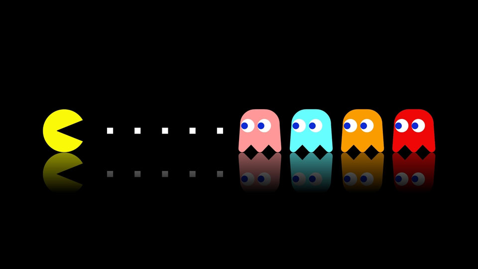 Pac-Man y los fantasmas son los personajes más icónicos de los videojuegos retro